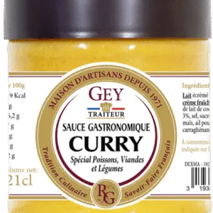 SAUCE CHAUDE AU CURRY 190GR