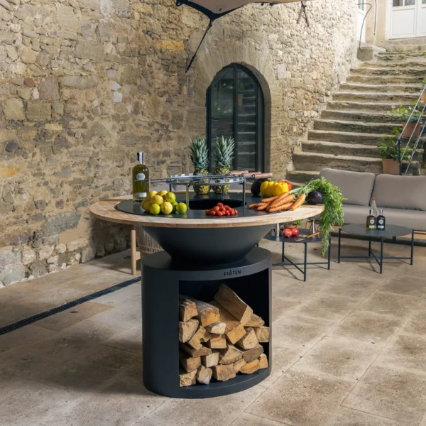 Brasero Plancha Ellipse 100 Noir
