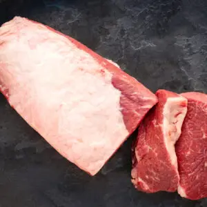 FAUX FILET DE BOEUF ENTIER SEMI PARÉ 6KG+ RACE SIMMENTAL