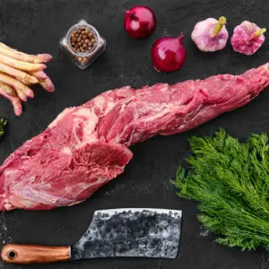 FILET DE BOEUF ENTIER SEMI PARÉ 3KG+ RACE SIMMENTAL